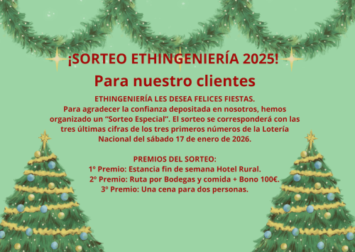 SORTEO ETHINGENIERÍA 2025